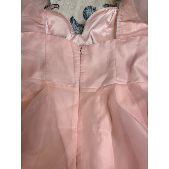 Selfie Leslie Layered Ruffle Romper NWT Women's Large Fairycore - Picture 8 of 12